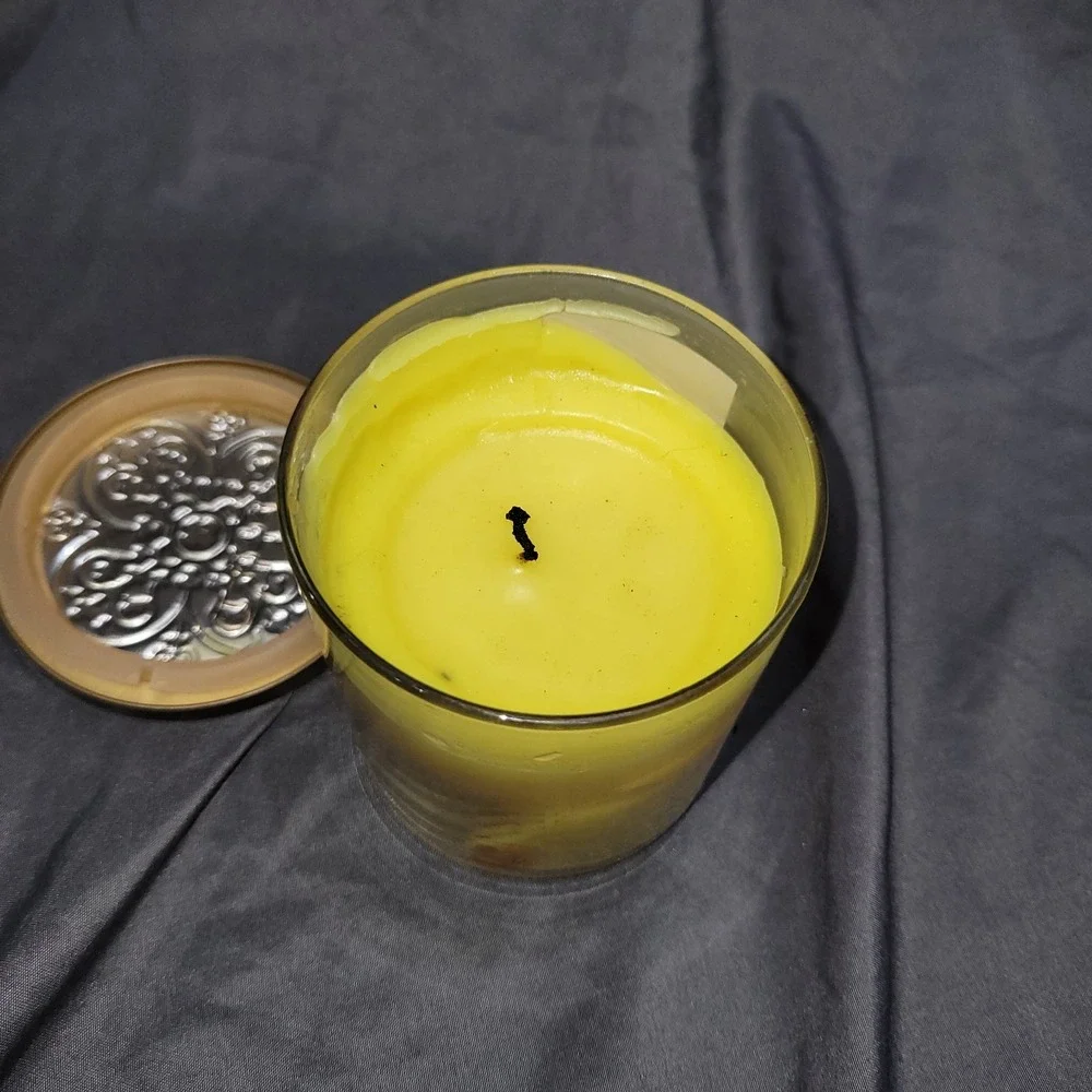 Vintage Pier 1 Imports Tuscan Moonlight Candle Jar 4.75 oz RARE